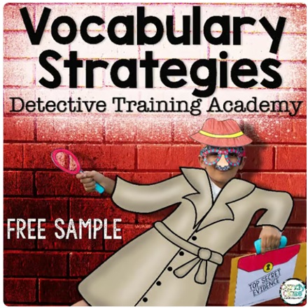 Free Vocabulary Strategies Context Clues Activity Graphic Organizer Mini Lesson image preview 2