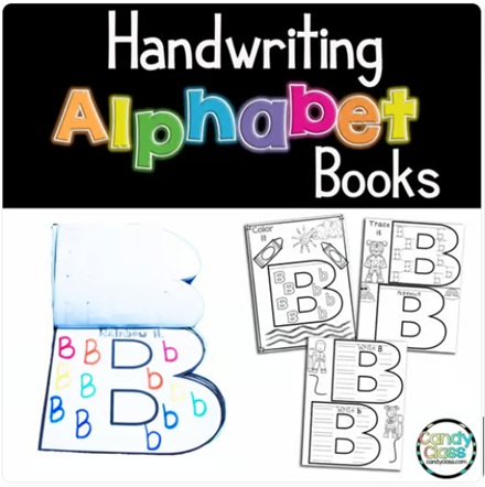 Handwriting Alphabet Letter Writing Practice Kindergarten Flip Book Activities image preview 2
