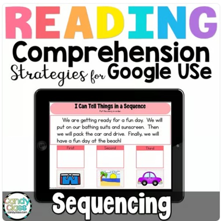 Story Sequencing Reading Comprehension Google Slides Digital Resource image preview 2