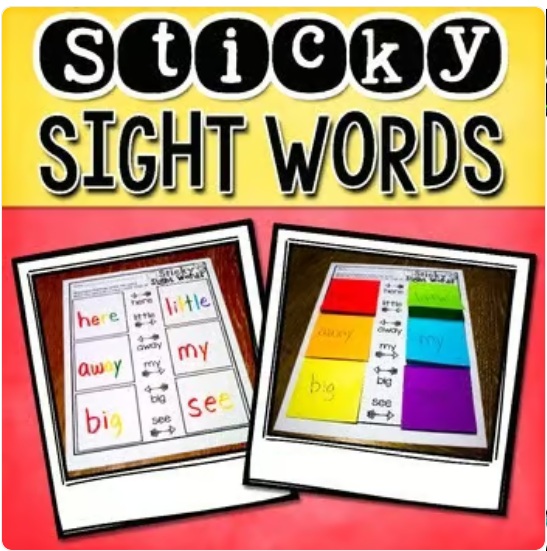 High Frequency Sight Word Work Practice Worksheets Review Activities Center  image preview 2