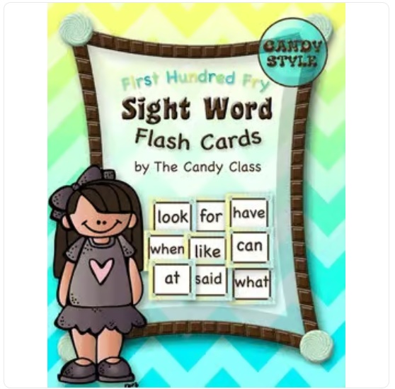 High Frequency Sight Word Flash Cards for Games Fluency Practice Activities  image preview 2