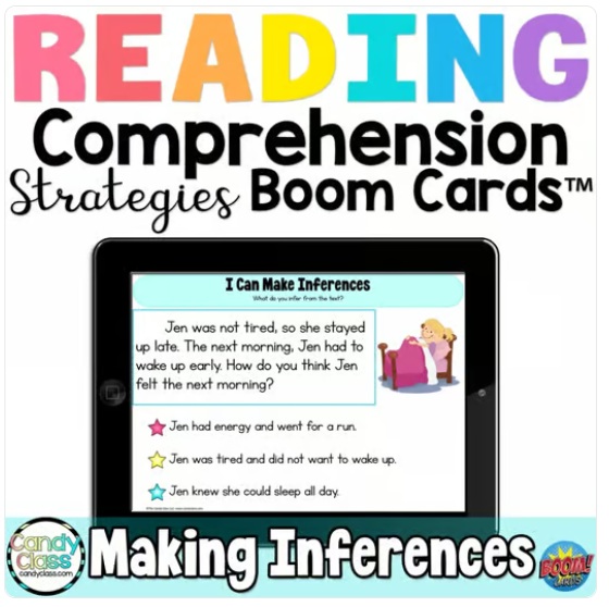 Digital Making Inferences Boom Cards Digital Reading Comprehension Passages image preview 2